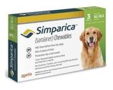 Antipulga Simparic 80 Mg 20 A 40 Kg 3 Comprimidos - Zoetis