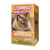 Antipulgas Bayer Advocate Combo Para Gatos até 4kg