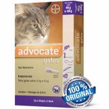 Antipulgas Bayer Advocate Para Gatos De 4 A 8 Kg Com 0,8ml