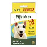 Antipulgas Ceva Fiprolex Cães 11kg a 20kg pague 2 leve 3