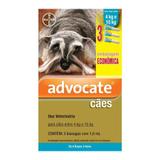 Antipulgas Combo Advocate Cães Entre 4 E 10kg 1,0ml C/3un - Bravecto