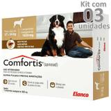 Antipulgas comfortis 1620mg caes de 27 a 54 kg kit 3 caixas - Elanco