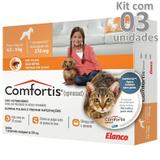 Antipulgas Comfortis 270mg Cães De 4,5 A 9 Kg Kit 3 Caixas - Elanco