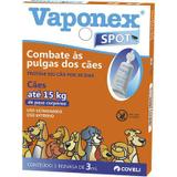 Antipulgas Coveli Vaponex Spot Cães Até 15kg 1 Bisnaga