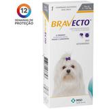Antipulgas e Carrapatos Bravecto MSD para Cães de 2 a 4,5 kg