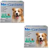 Antipulgas E Carrapatos Cães Nexgard 10 A 25kg - Kit Com 02 - Merial