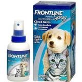 Antipulgas e Carrapatos Frontline Spray 100 mL para Cães e Gatos - Merial