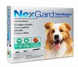 Antipulgas E Carrapatos Merial Nexgard 10,1 À 25kg Com 03 Tabletes