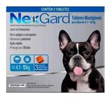 Antipulgas e Carrapatos Nexgard 4 a 10kg COM 3 COMPRIMIDOS - Merial