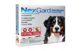 Antipulgas E Carrapatos Nexgard Merial Para Cães De 25,1 A 50kg - 3 Tabletes - Bravecto