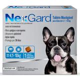 Antipulgas e Carrapatos para cães Nexgard 4,1 a 10kg - Merial