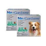 Antipulgas Nexgard G Cães 10 A 25kg 1 Tablete Kit 2 Caixas - ---