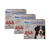 Antipulgas Nexgard GG Cães 25 a 50kg 3 tabletes KIT 3 caixas - Merial boehringer