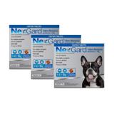 Antipulgas Nexgard M Cães 4 a 10kg 3 tabletes KIT 3 caixas - Merial boehringer