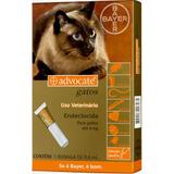 Antipulgas para Gatos Advocate Todas as Raças até 4kg com Aplicador - Bayer