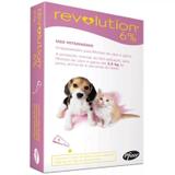 Antipulgas Revolution 6 0,25ml Cães Gato Até 2,5kg 1 Pipeta - Zoetis