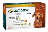 Antipulgas Simparic 20mg 5,1 À 10kg com 3 Comprimidos - Zoetis