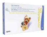 Antipulgas Zoetis Revolution 12% Cães De 2,6 A 5 Kg Com 3