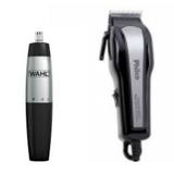 Aparador de Pêlos Nariz orelhas Nasal Trimmer e Maquina de Cabelo profissional Philco Dual Action 220V - Wahl/philco