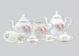Aparelho de Chá e Café Porcelana Schmidt 53 peças - Dec. Vitória