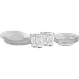 Aparelho de Jantar 12 Peças Vidro Wheaton Caracol