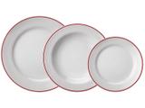 Aparelho de Jantar 18 Peças Schmidt Redondo - Porcelana Filete 57890200070038102359