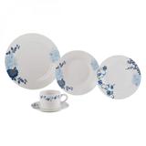 Aparelho de Jantar 20 peças de Porcelana Classic - Lyor