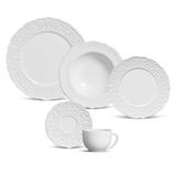 Aparelho de Jantar 20 Peças Marrakech Branco - Porto brasil