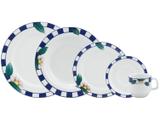 Aparelho de Jantar 20 Peças Schmidt Redondo - Colorido Porcelana Lavínia