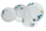 Aparelho De Jantar 30 Peças Acqua Blue R.003.810.2356 Schmidt - Schimidt