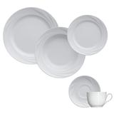 Aparelho De Jantar 30 Peças Branco Moinho Germer