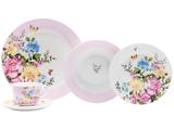 Aparelho de Jantar 30 Peças Casambiente Porcelana - Redondo Belle