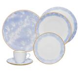 Aparelho De Jantar 30 Peças Celeste Oxford Porcelana