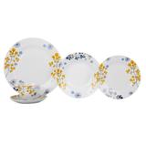 Aparelho de jantar 30 pecas Guina em porcelana super white - L hermitage
