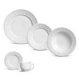 Aparelho de Jantar 30 Peças Madeleine Branco - Porto brasil