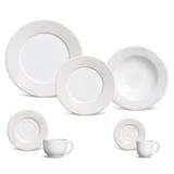 Aparelho de Jantar 42 Peças Argos Branco - Porto brasil