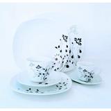 Aparelho De Jantar 42 Peças , Chá E Café Blu Romance - Blue