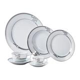 Aparelho De Jantar 42 Peças De Porcelana - Wolff