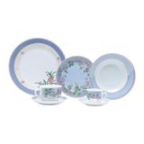 Aparelho De Jantar 42 Peças Porcelana Cléres Wolff