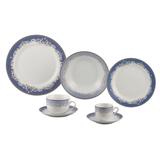 Aparelho De Jantar 42 Peças Porcelana Green Cedro Wolff