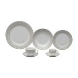 Aparelho De Jantar 42 Peças Porcelana Saragoça Wolff