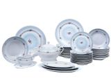 Aparelho de Jantar 45 Peças Casambiente Redondo - Porcelana Milena