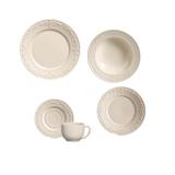Aparelho de jantar acanthus cru 30 pcs porto brasil