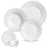 Aparelho de jantar atenas branco 30 pcs porto brasil