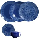 Aparelho de Jantar Azul Navy Agra 30 Peças - Porto brasil