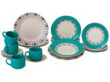 Aparelho de Jantar Chá 20 Peças Biona Cerâmica - Redondo Donna