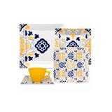 Aparelho de jantar/chá 30 peças quartier sevilha - oxford porcelanas