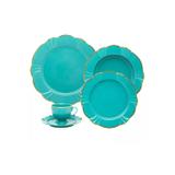 Aparelho de jantar/chá 30 peças soleil aurora - oxford porcelanas