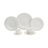 Aparelho de Jantar, Chá e Café Eclat Branco 42 Peças -Home Style