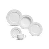 Aparelho de Jantar com 20 Peças Peniche Branco - Porto brasil